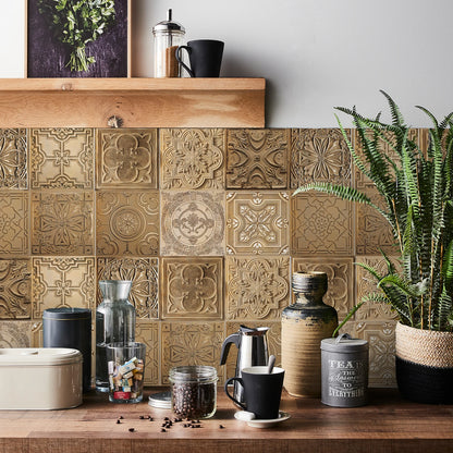 Self-Adhesive Tile Wall Stickers 🧱 | Waterproof Home Decor –