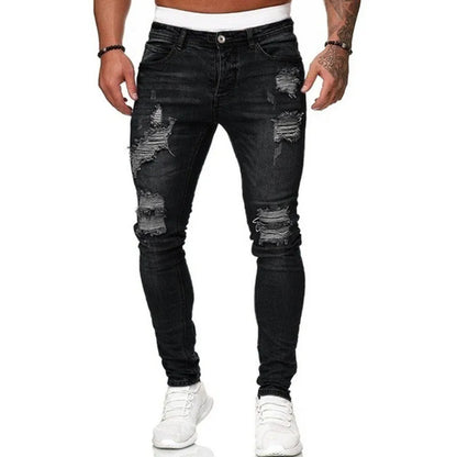 🌍 Glomexia – Men’s Stretch Slim Fit Denim Jeans 👖✨