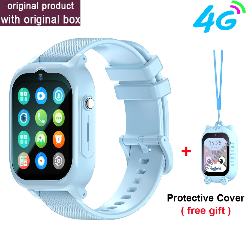 Kids 4G GPS Smartwatch – Video Call, SOS & Location Tracker