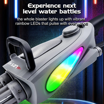 Double Barrel Electric Water Gun with Backpack