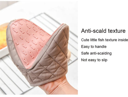 🐟 ✨ Glomexia Fish-Shape Silicone Oven Glove