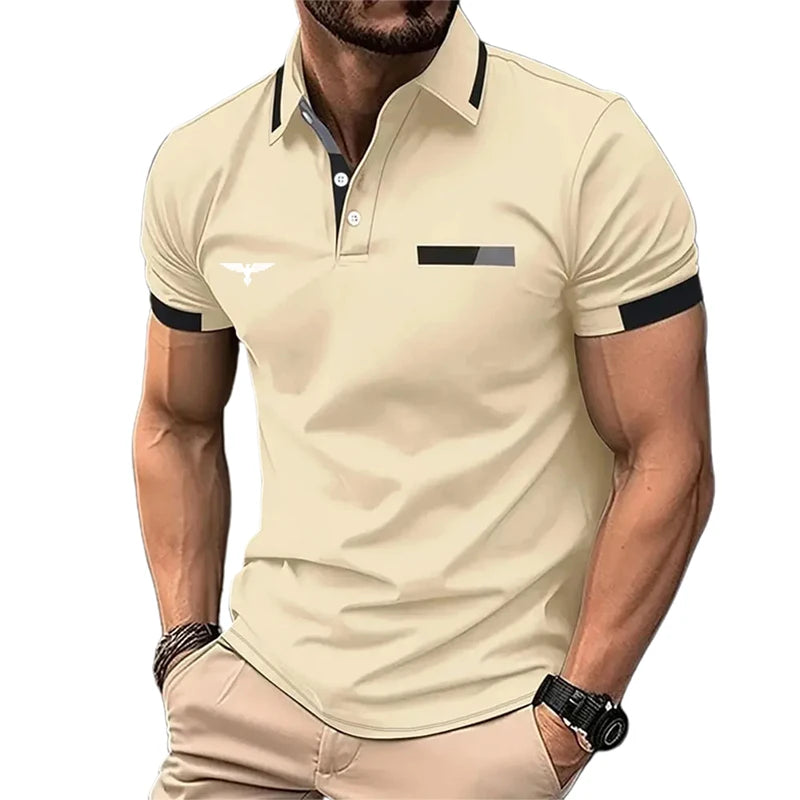 👕🌞 Men’s Summer Polo Tee | Casual Style 😎