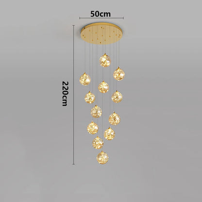 Nordic Pendant Hanging Chandelier Lamp