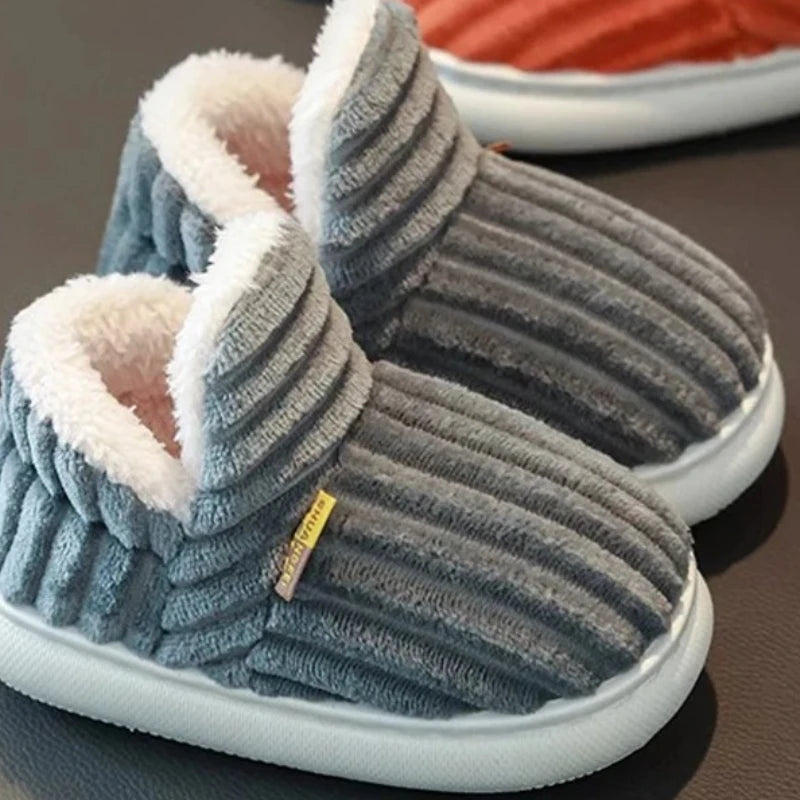 Kids Winter Plush Slippers ❄️🥿 | Anti-Slip Unisex Indoor