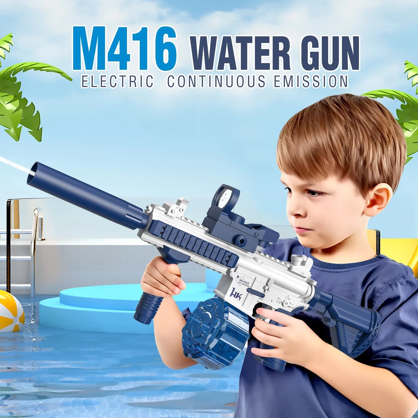 M416 Fully Automatic Water Gun Toy