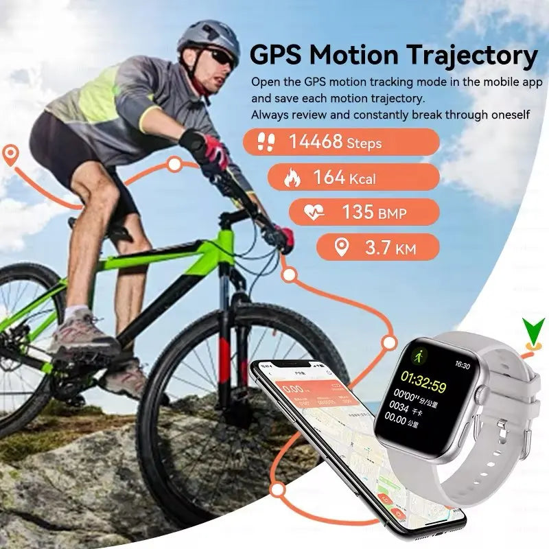 Smart Watch with GPS & Bluetooth Calling – Always On Display