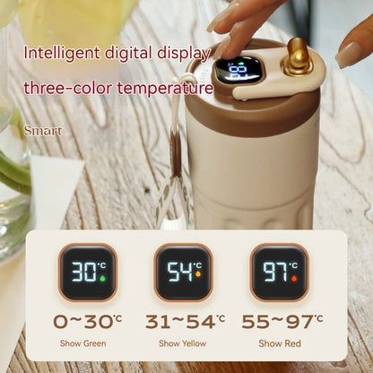 ☕ Smart Temperature Display Thermos Cup – 316 Stainless Steel