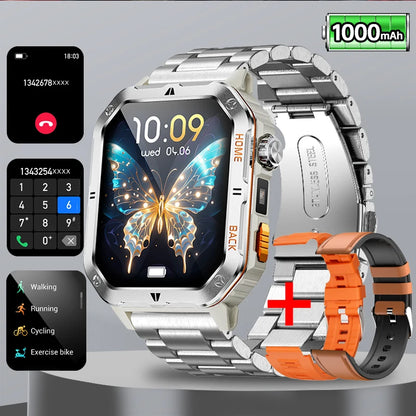 ⌚ 2.01” AMOLED GPS Smart Watch with Bluetooth Calling 🚀