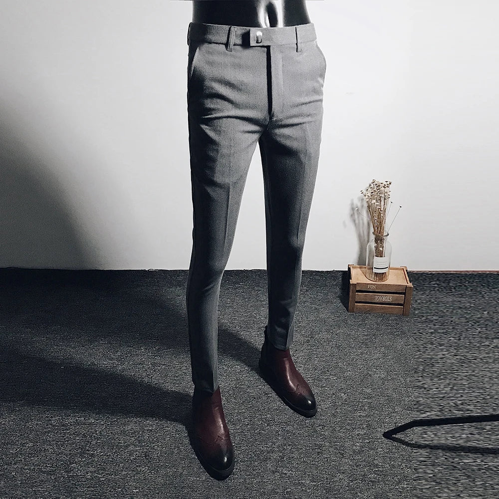 👖 Men’s England Style Suit Pants ✨
