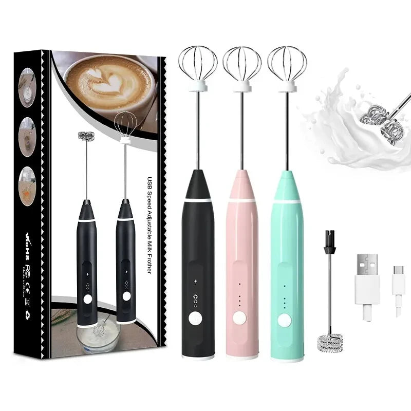 ☕ ✨ Glomexia USB Electric Milk Frother