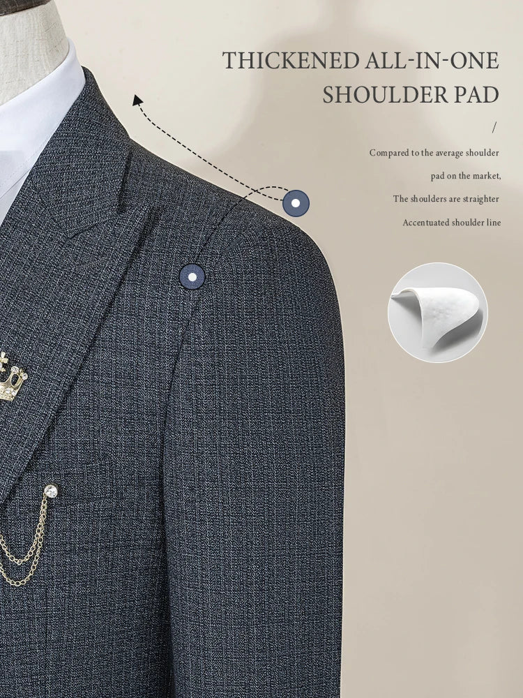 Men’s 3-Piece Slim Fit Suit 🤵 | Wedding & Business