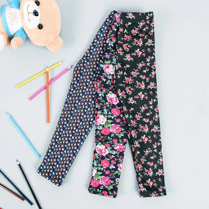 Premium Kids Winter Velvet Leggings – Thick Warm Cartoon Pants