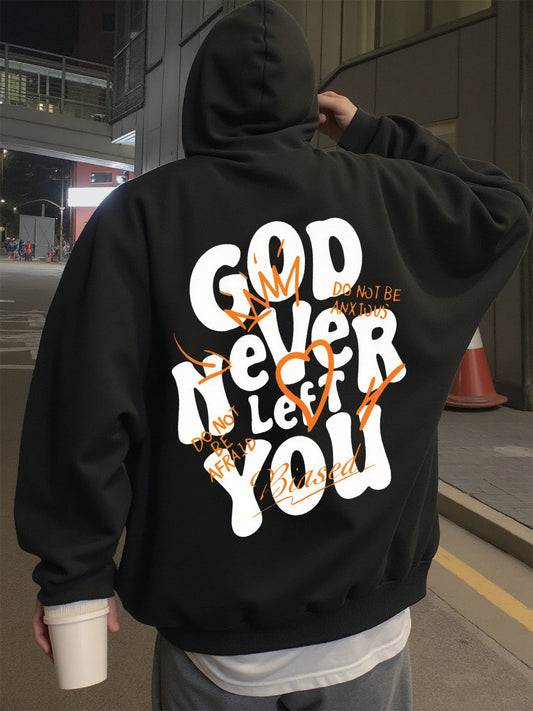 Men’s Casual Cotton Hoodie | Printed Hooded Pullover Sweatshirt 🔥👕