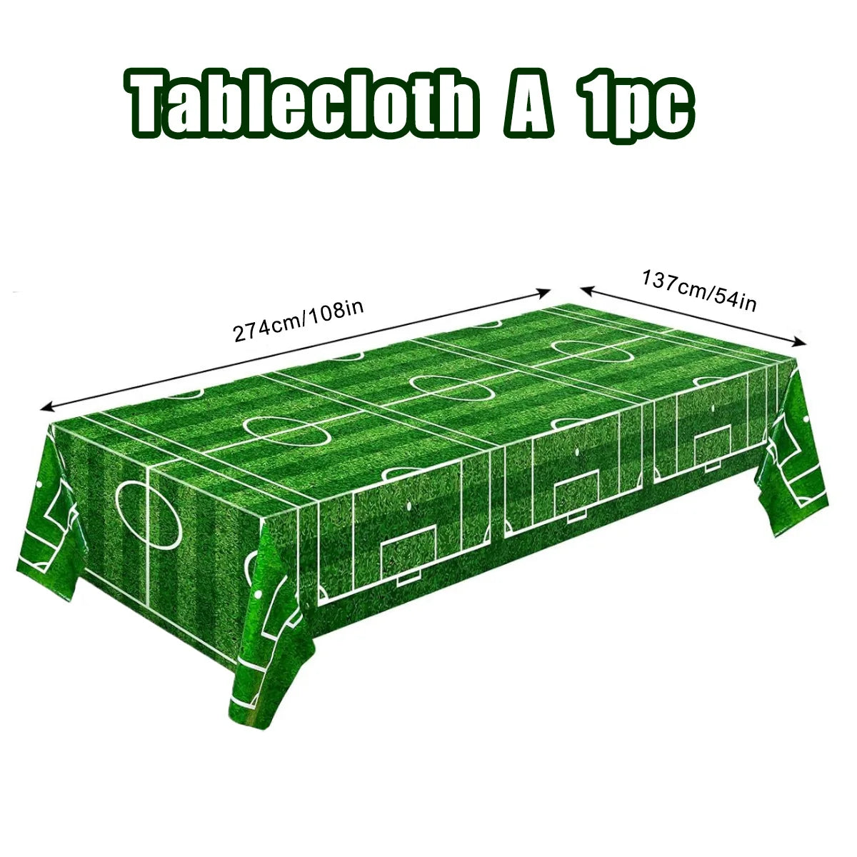 Soccer Football Birthday Party Decoration Set