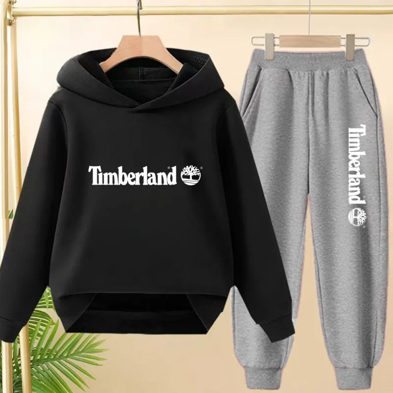 Glomexia Kids Hoodie Set – Warm Autumn Winter Outfit