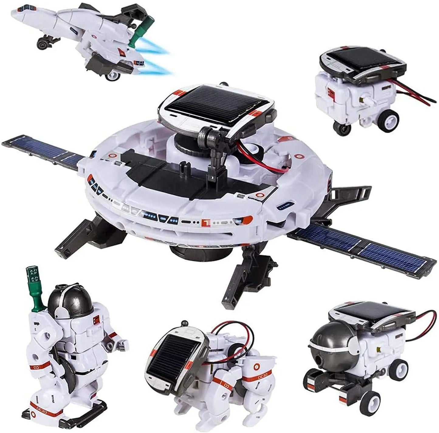 6-in-1 STEM Solar Robot Kit – Educational Science Building Toy