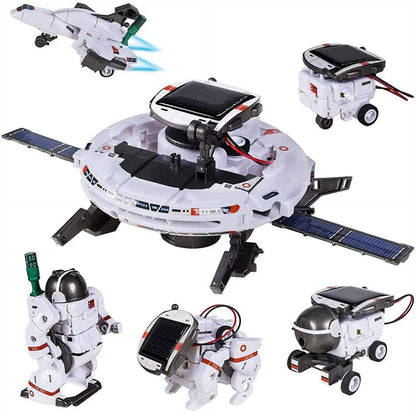 6-in-1 STEM Solar Robot Kit – Educational Science Building Toy
