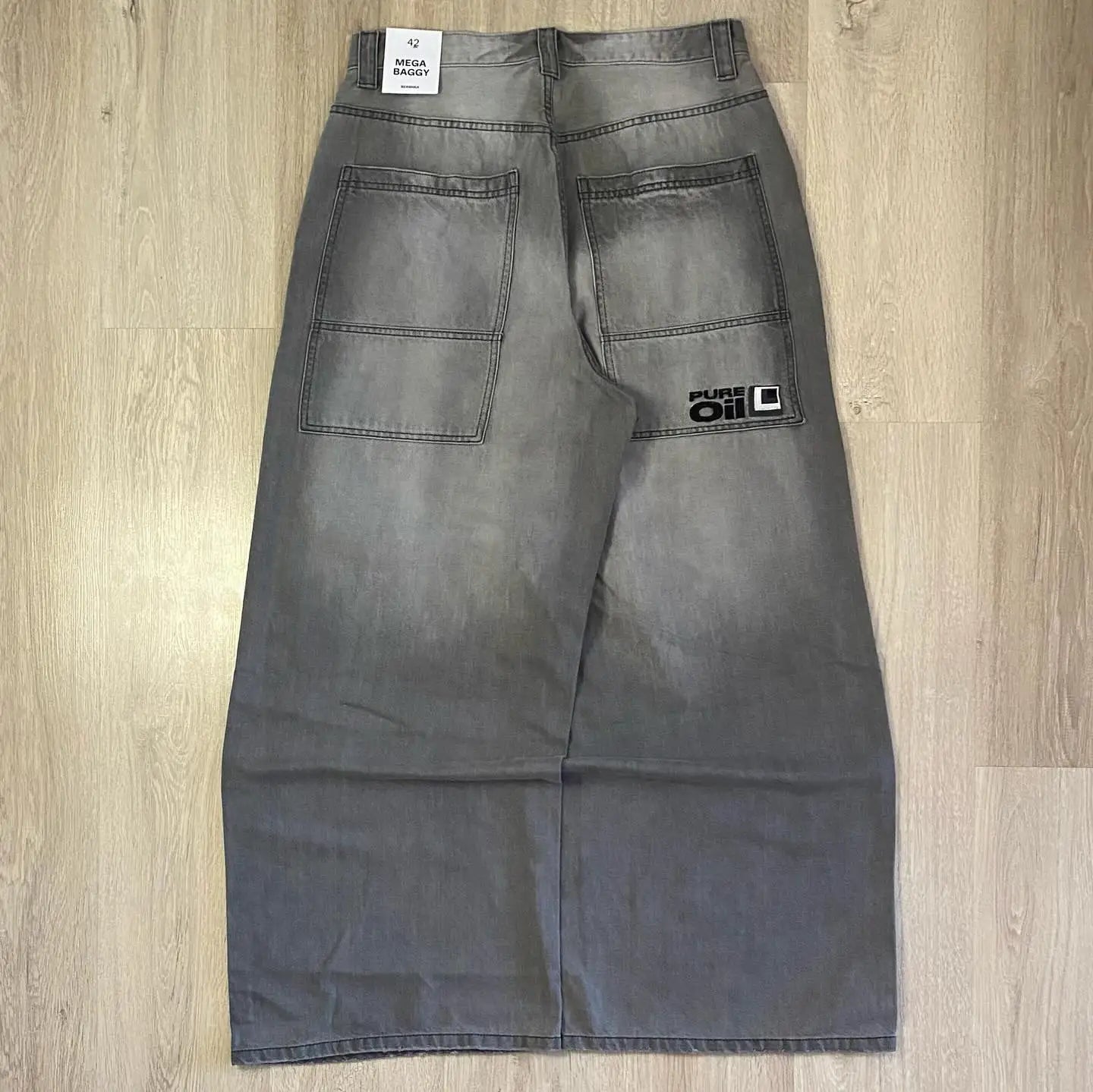 Glomexia Y2K Baggy Punk Jeans 🖤