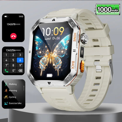 ⌚ 2.01” AMOLED GPS Smart Watch with Bluetooth Calling 🚀