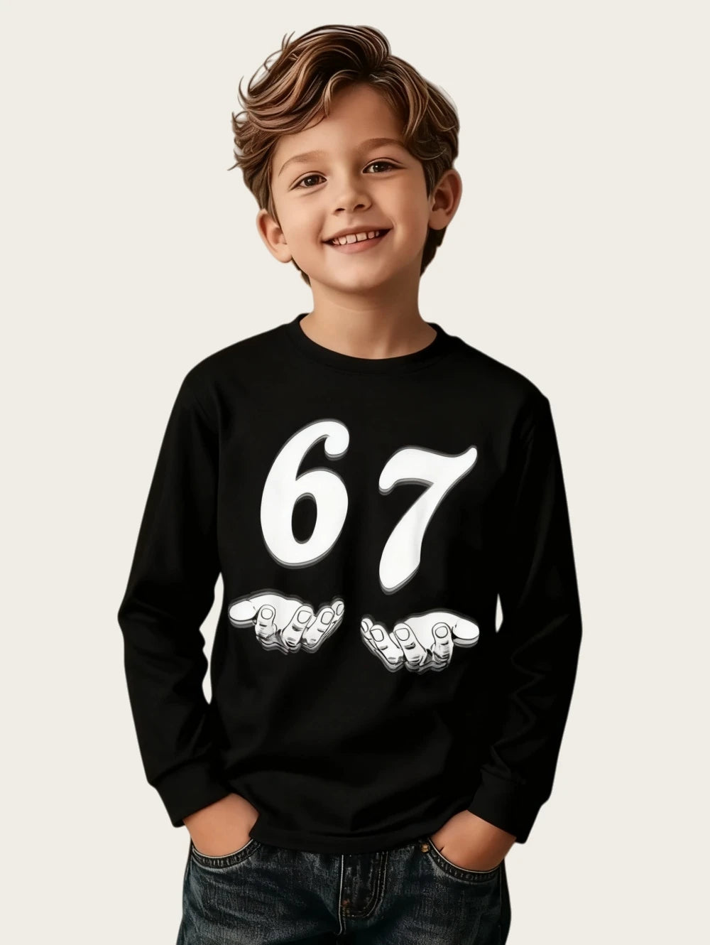 🧒👕 Kids Cartoon Full Sleeve T-Shirt | Soft & Comfy Boys Top 🌍