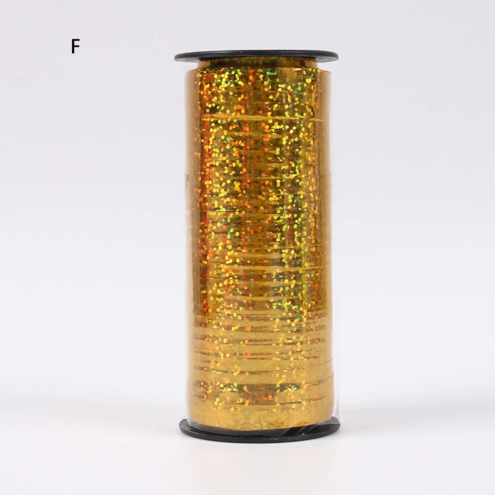 100 Yards Glitter Curling Ribbon Roll – Party & Gift Wrap Decoration