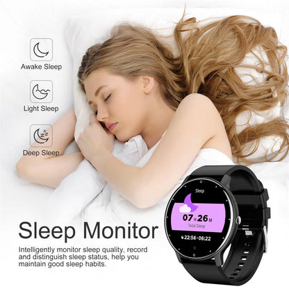 ⌚🔥 Glomexia LIGE Smart Watch – Fitness & Heart Rate Tracker