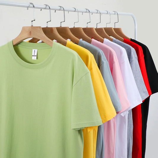 👕✨ 100% Cotton Solid Tee | Soft & Trendy 😎