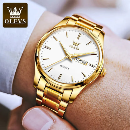 OLEVS Men’s Quartz Watch ⌚