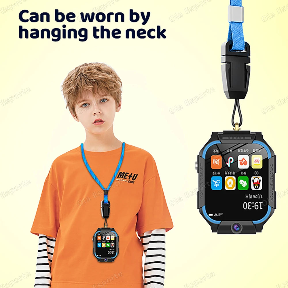 Kids 5G Smart Watch – SOS GPS Tracker with Camera & WiFi
