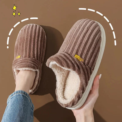 Glomexia Women Fur Plush Slippers ❄️ | Cozy Winter Slides