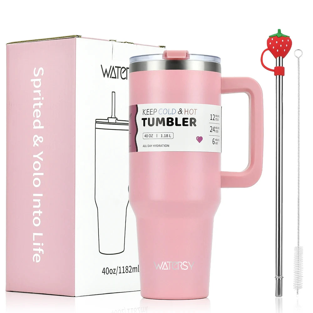 🥤 Stainless Steel Insulated Tumbler 30oz / 40oz 💖❄️
