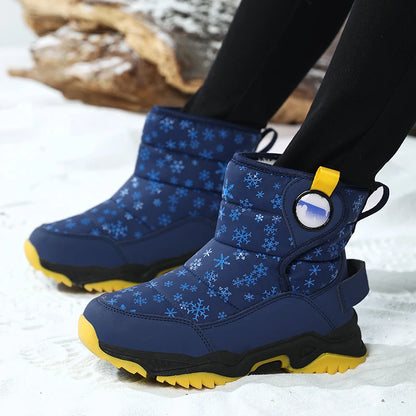 ❄️ Girls Knee-High Winter Snow Boots