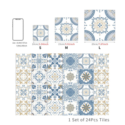 Self-Adhesive Tile Wall Stickers 🧱 | Waterproof Home Decor –
