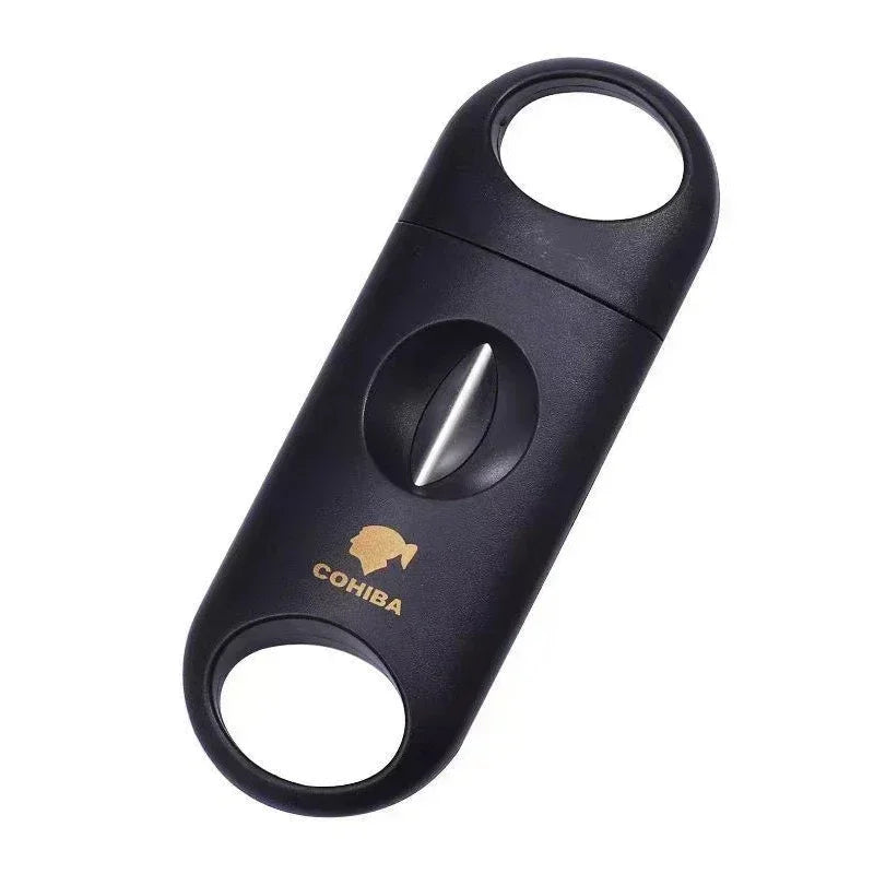 Premium Windproof Cigar Lighter with Triple Punch
