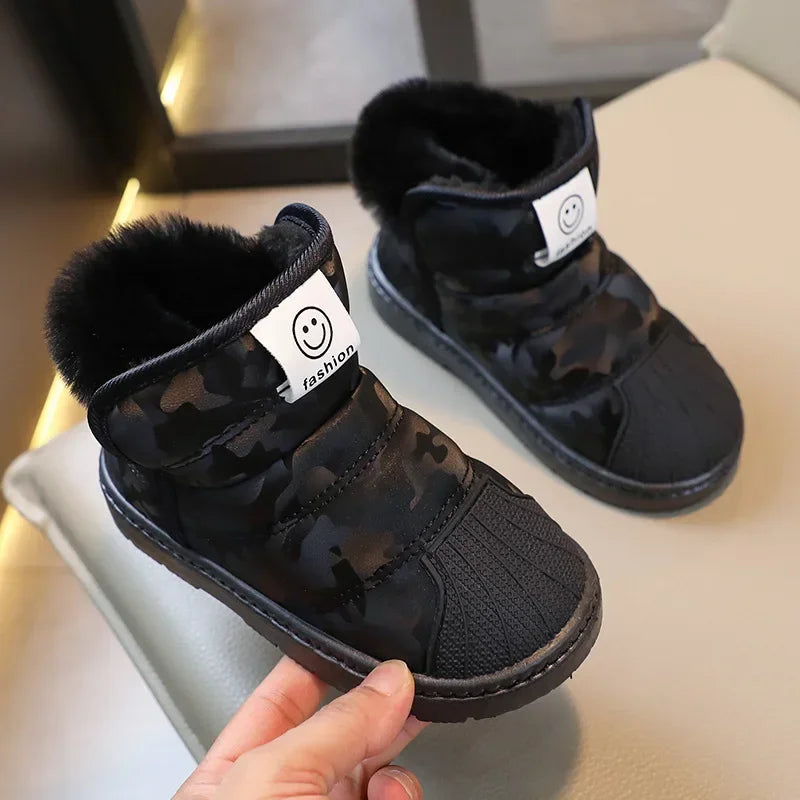 Girls PU Leather Fashion Boots 👢✨