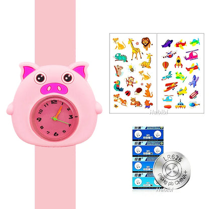 🌍 Glomexia – Kids Silicone Quartz Watch ⌚🧒