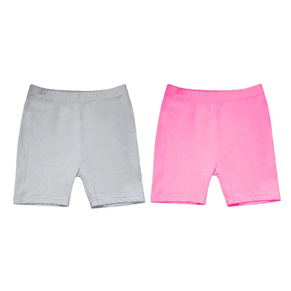 Premium Cotton Kids Leggings Shorts – Summer Safety Wear (2-13Y)