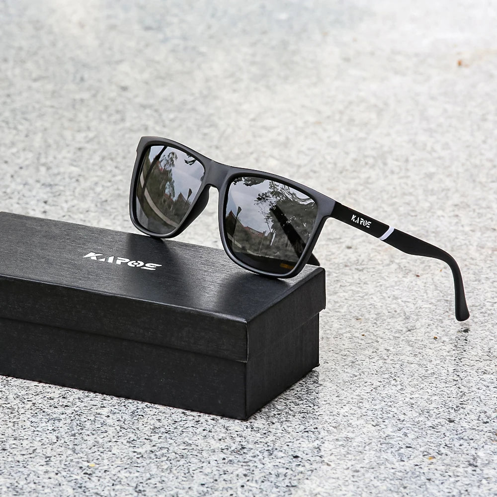 😎 Karos Polarized Rectangle Sunglasses for Women | UV400 Fashion Eyewear 🕶️