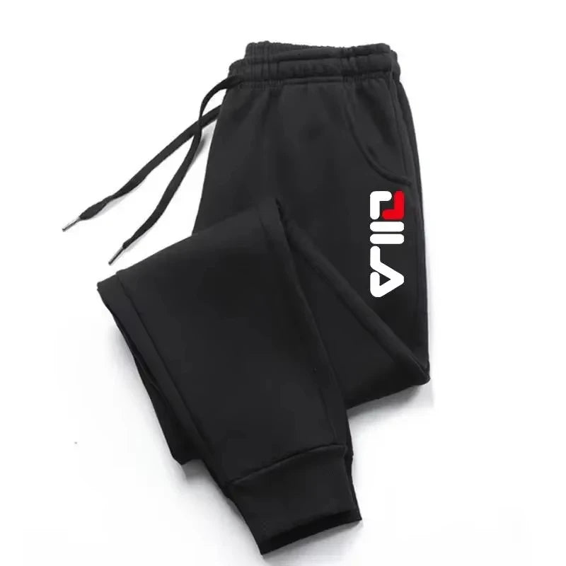 Premium Men’s Fleece Joggers – Winter Gym & Running Sweatpants