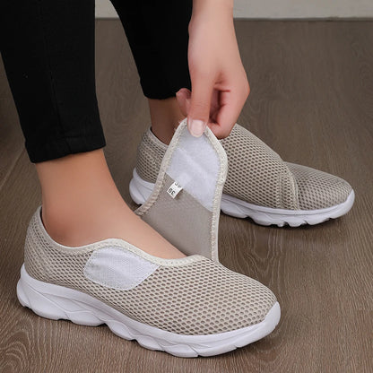 Women Breathable Walking Shoes 👟 | Lightweight Flat Comfort