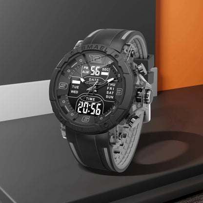 Men’s Analog Digital Sports Watch – Shock Resistant & Waterproof
