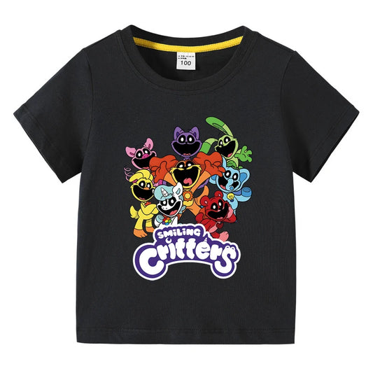 😊👕 Kids Cute Cartoon T-Shirt | Fun Summer Tee 🌈
