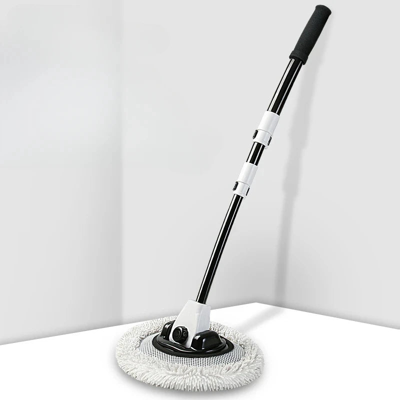 Premium Telescopic Car Wash Brush with Soft Chenille Mop