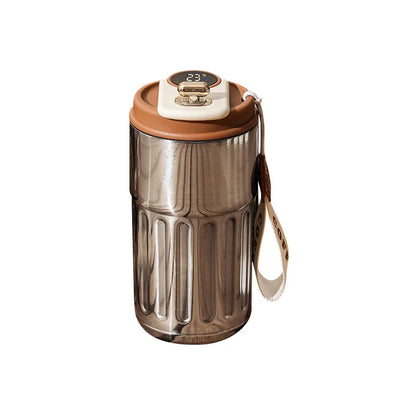 🌡️ Smart LED Temperature Thermos Cup (450ML) ☕✨