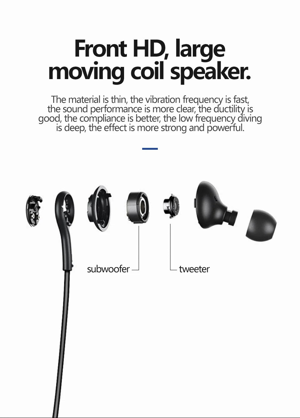 🎧 ✨ Glomexia Type-C Wired Earphones