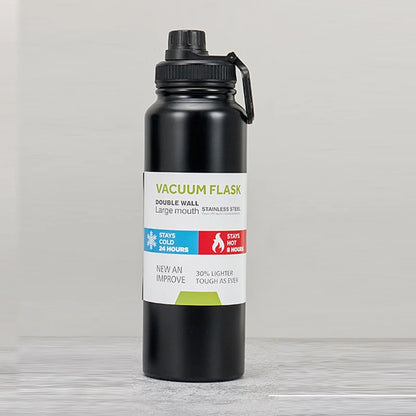 Glomexia Insulated Stainless Steel Water Bottle – 600ml to 1000ml