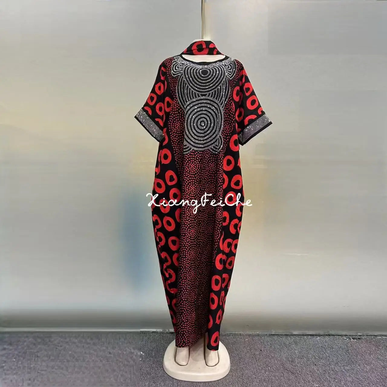 👗 Women’s African Style Floor-Length Maxi Dress 💎