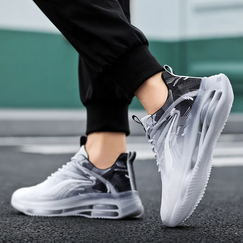 Men Air Cushion Basketball Shoes 🏀👟 | Breathable Non-Slip