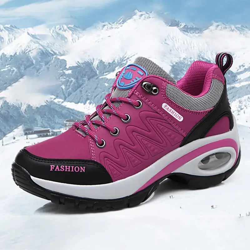 Women’s Waterproof Casual Shoes | Lightweight Anti-Slip Sneakers with Warm Comfort & Durable Sole