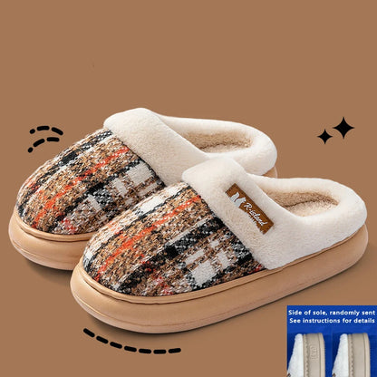 Women Fur Winter Slippers ❄️🥿 | Plush Warm EVA Sole